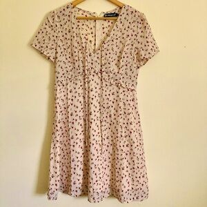 Women’s Allegra K Floral Mini Dress